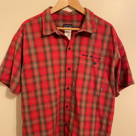 Patagonia New Belgium short sleeve button up - Picture 1 of 2